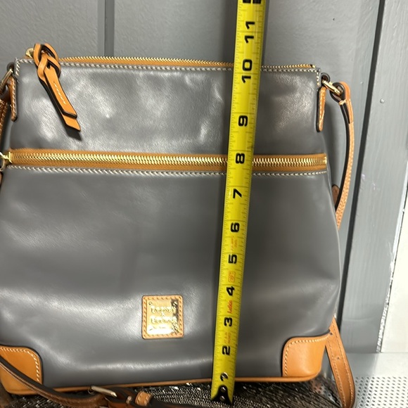 Dooney & Burke Slate Grey Crossbody Bag - Picture 5 of 13
